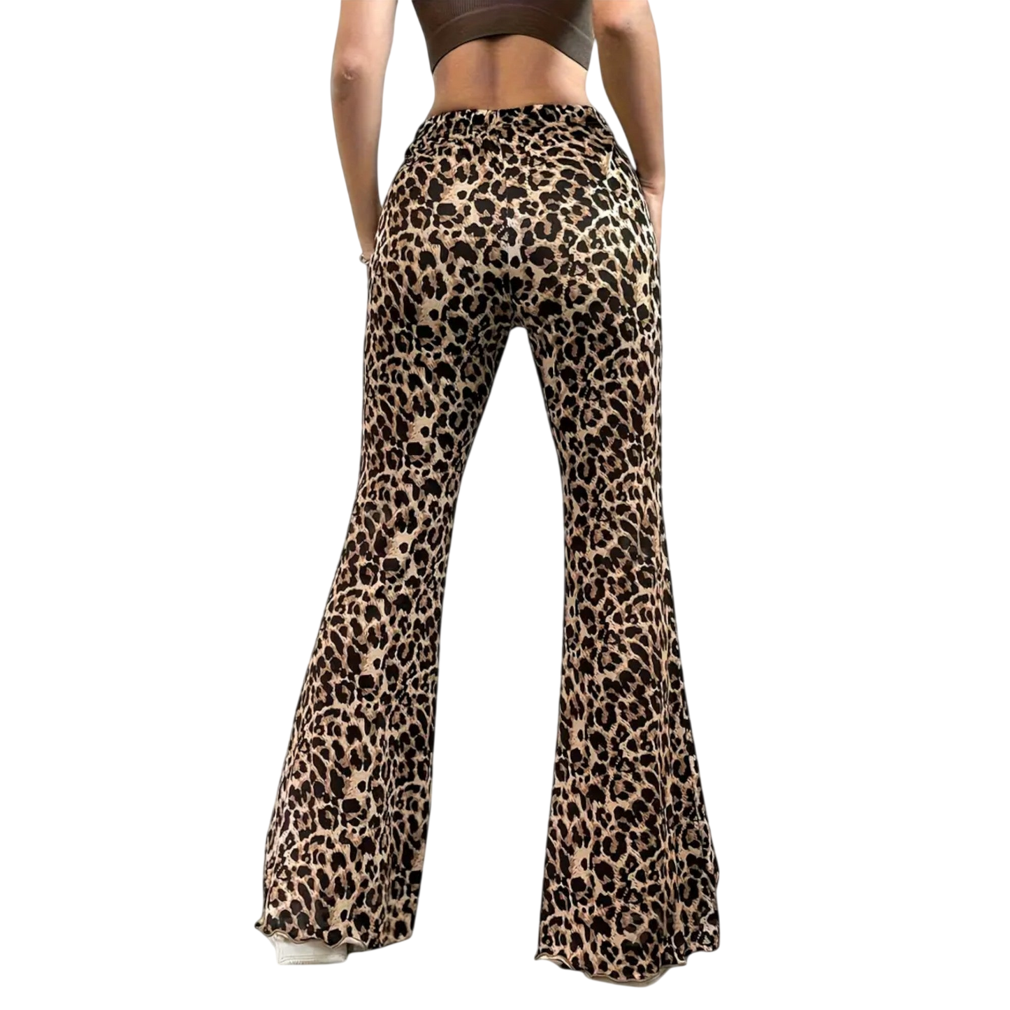 Stilværk™ | Pantaloni Bootcut Leopard