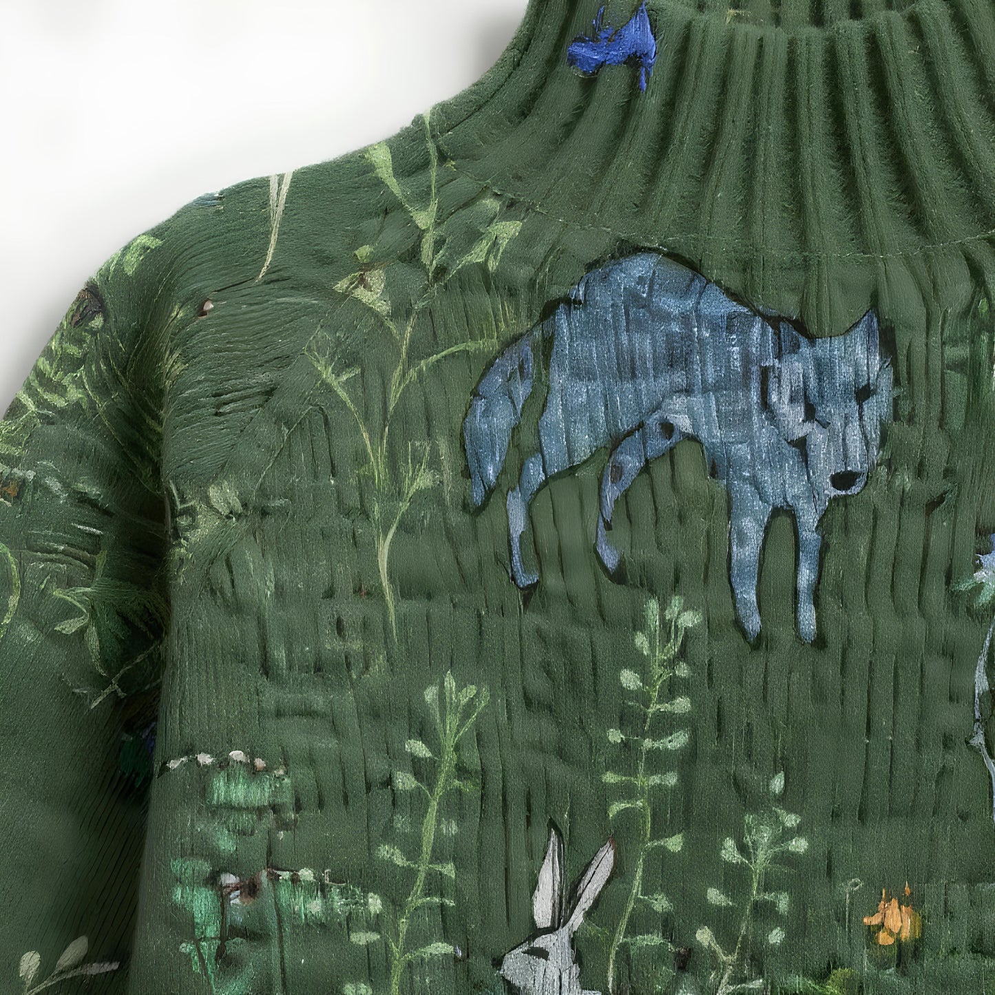 Stilværk™ | Pull enchanteur à motif forestier inspiré par la nature