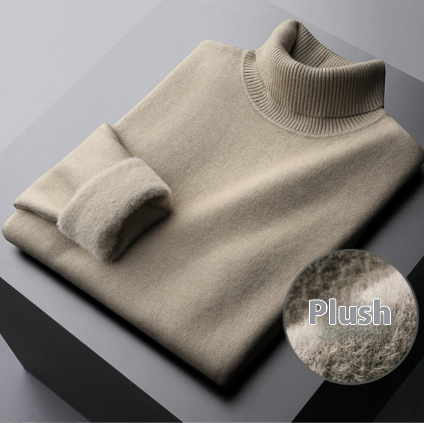 Topfitters™ | Turtle Neck Wintertrui Dames Elegante Dikke Warme Vrouwelijke Gebreide Trui Losse Basis Breiwerk
