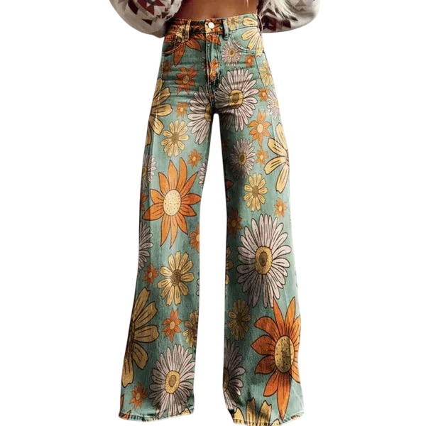 Stilværk™ | Jeans dichiarativi con motivo selvaggio