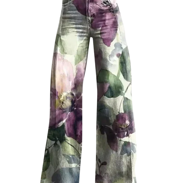 Stilværk™ | Jeans dichiarativi con motivo selvaggio