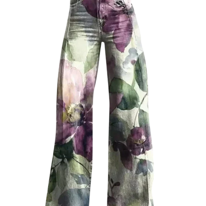 Stilværk™ | Jeans dichiarativi con motivo selvaggio