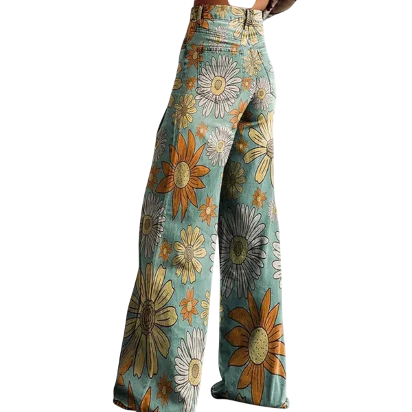 Stilværk™ | Jeans dichiarativi con motivo selvaggio