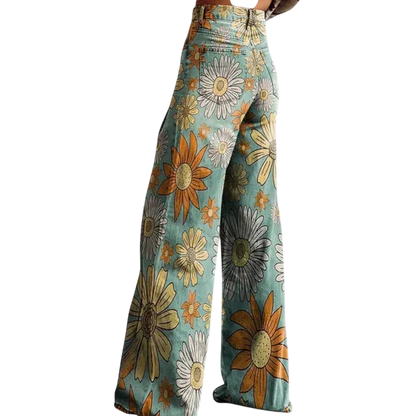 Stilværk™ | Jeans dichiarativi con motivo selvaggio