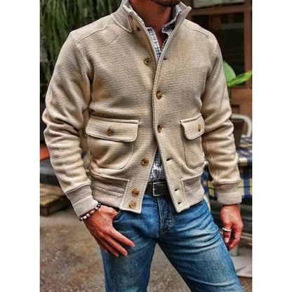 Stilværk™ | Veste à Col Montant Uni