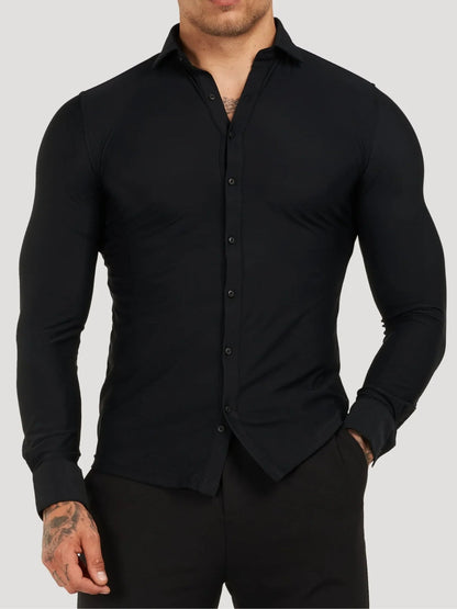 Stilværk™ | Chemise stretch sans repassage