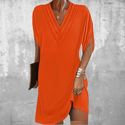 Stilværk™ | Robe Élégante qui Couvre le Ventre