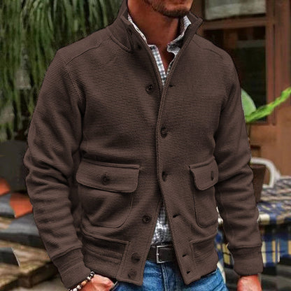 Stilværk™ | Veste à Col Montant Uni