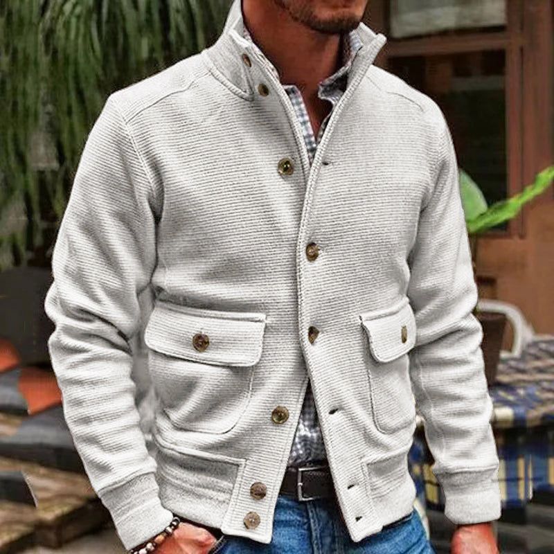 Stilværk™ | Veste à Col Montant Uni