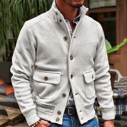 Stilværk™ | Veste à Col Montant Uni