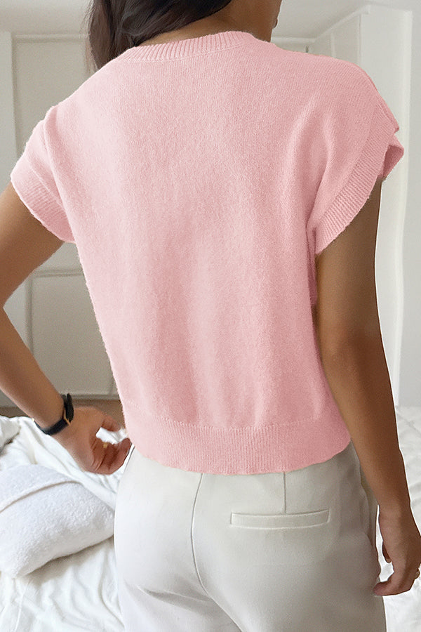 Stilværk™ | Gilet en tricot ample à col en V confortable