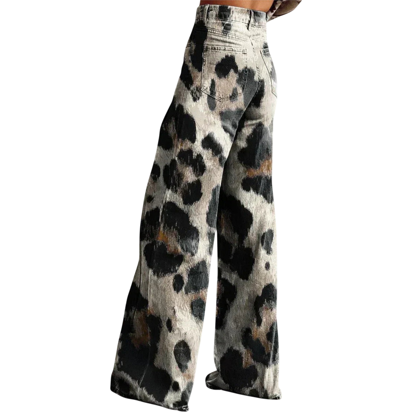 Stilværk™ | Jeans dichiarativi con motivo selvaggio