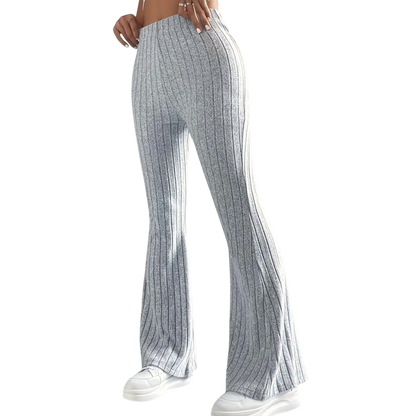 Stilværk™ | Pantaloni svasati con struttura fine