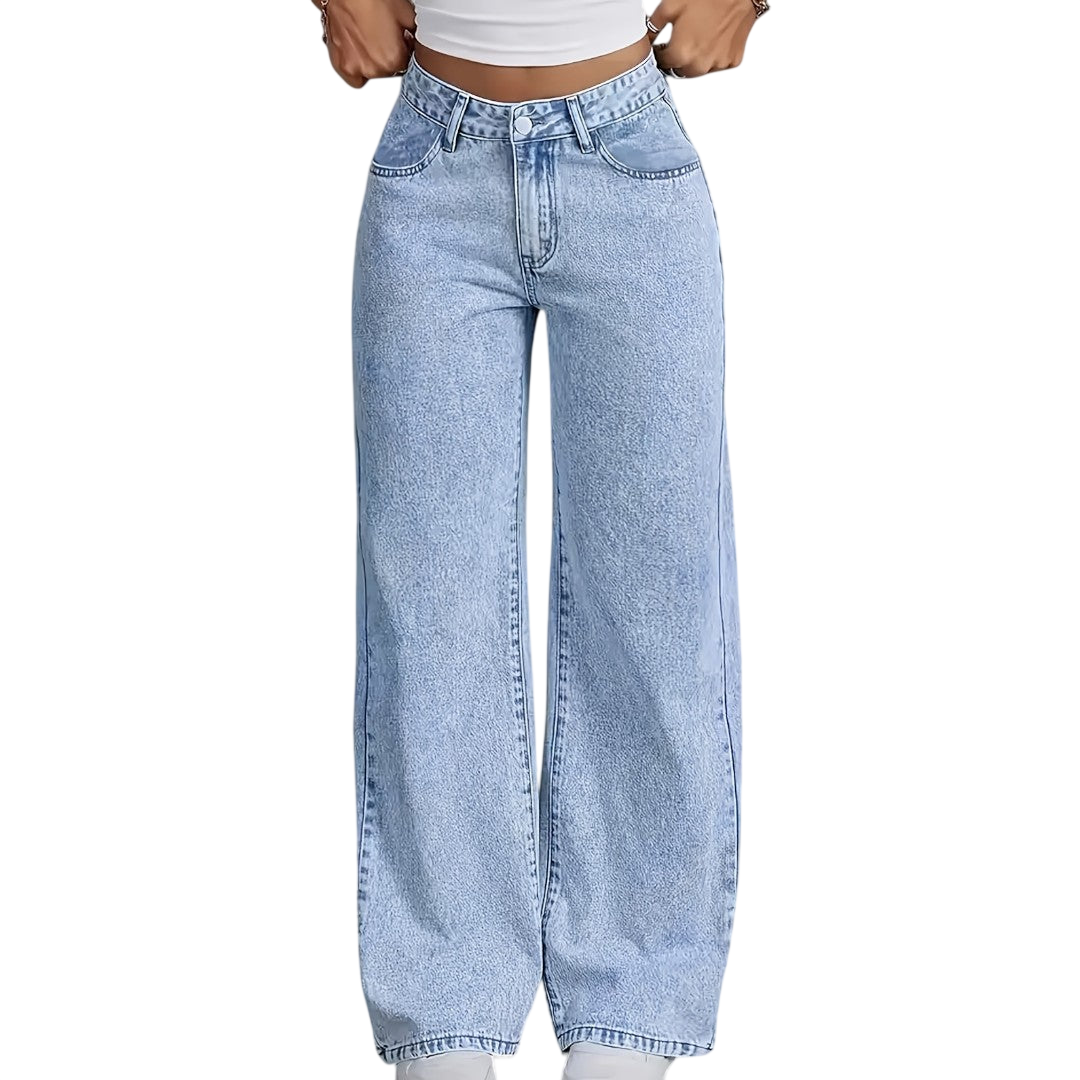 Stilværk™ | Jeans dritti larghi a gamba larga da donna