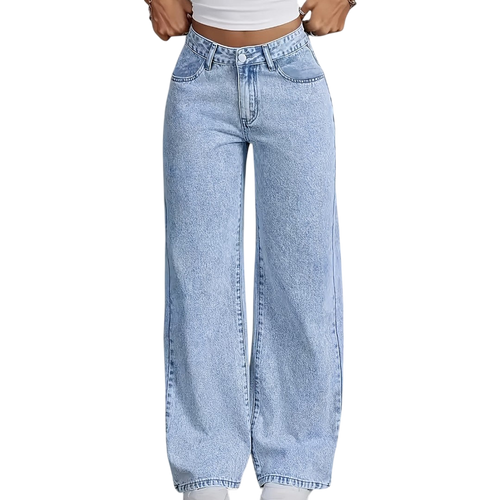 Stilværk™ | Jeans dritti larghi a gamba larga da donna