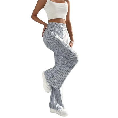 Stilværk™ | Pantaloni svasati con struttura fine