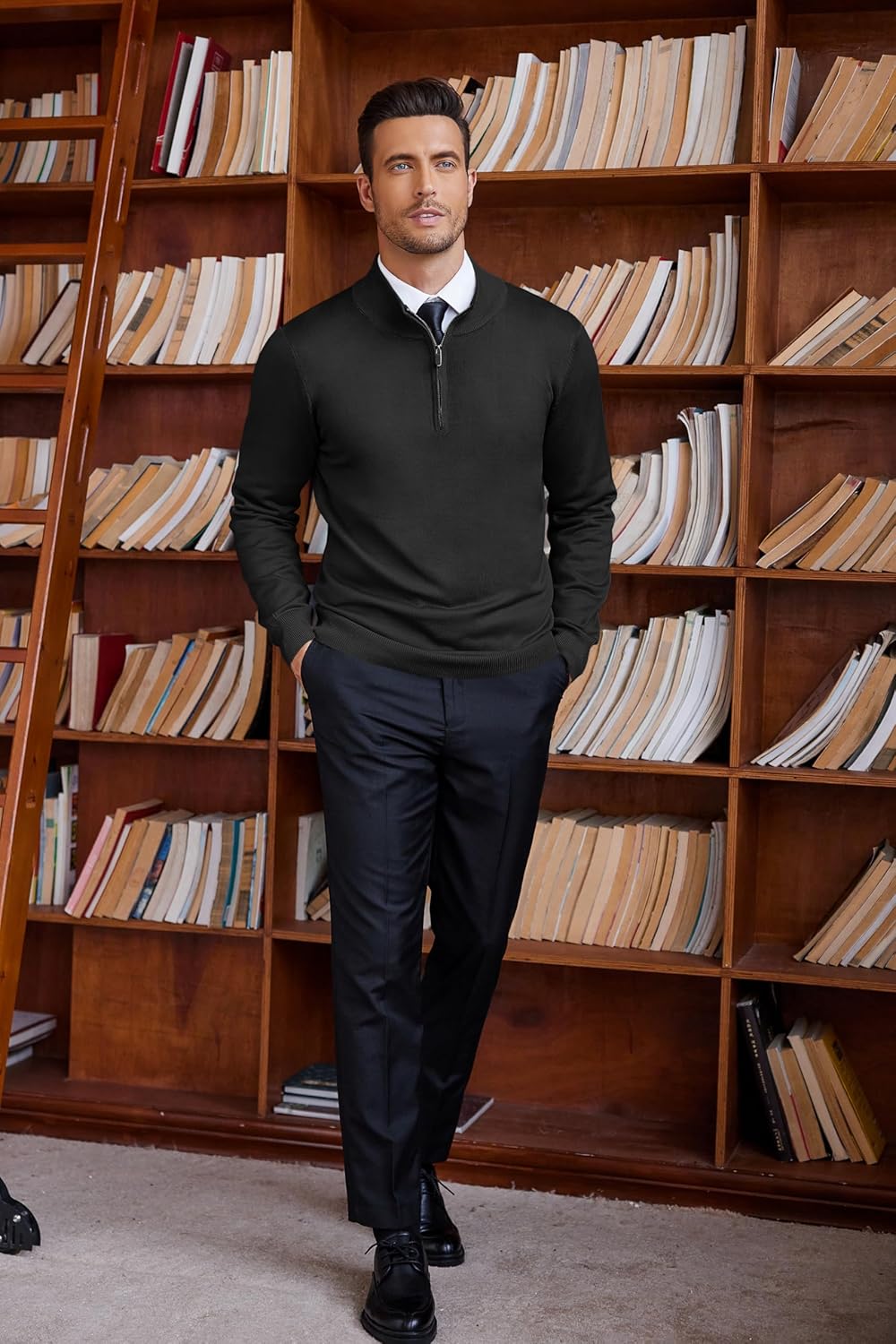 Stilværk™ | Pull à col zippé