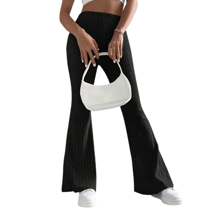 Stilværk™ | Pantaloni svasati con struttura fine