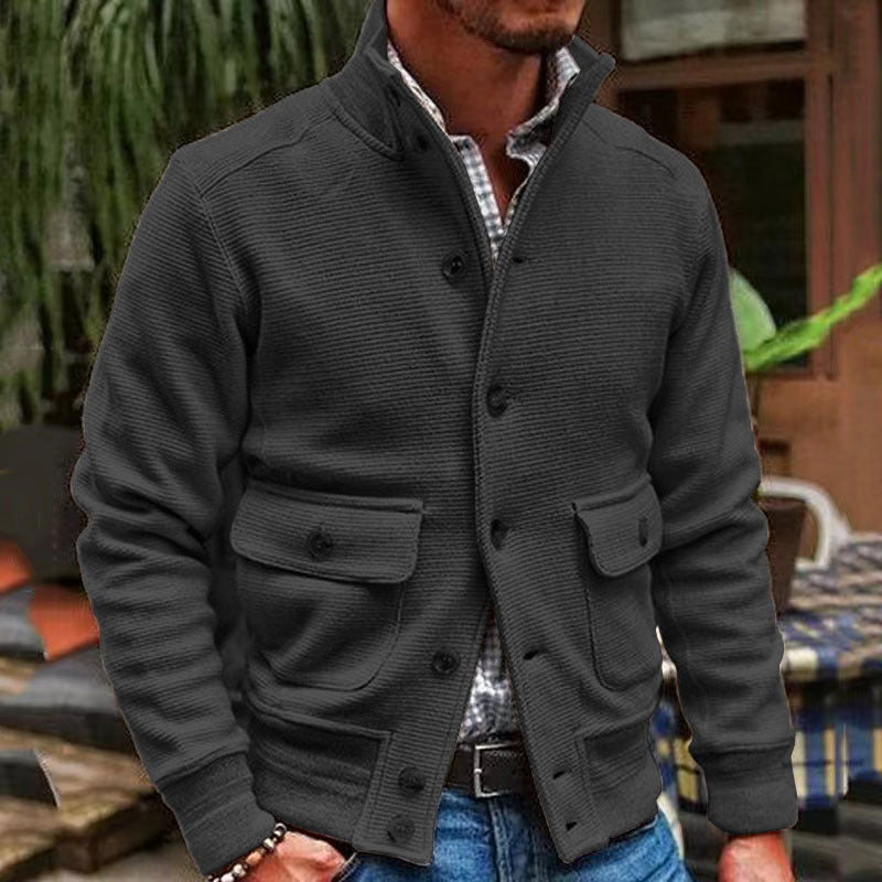 Stilværk™ | Veste à Col Montant Uni