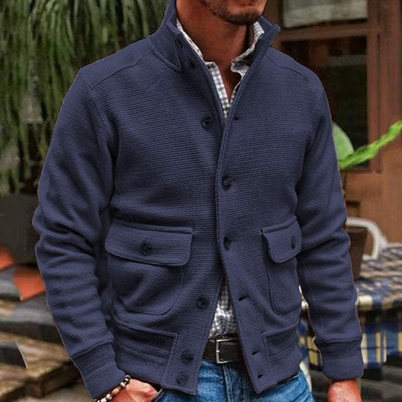 Stilværk™ | Veste à Col Montant Uni