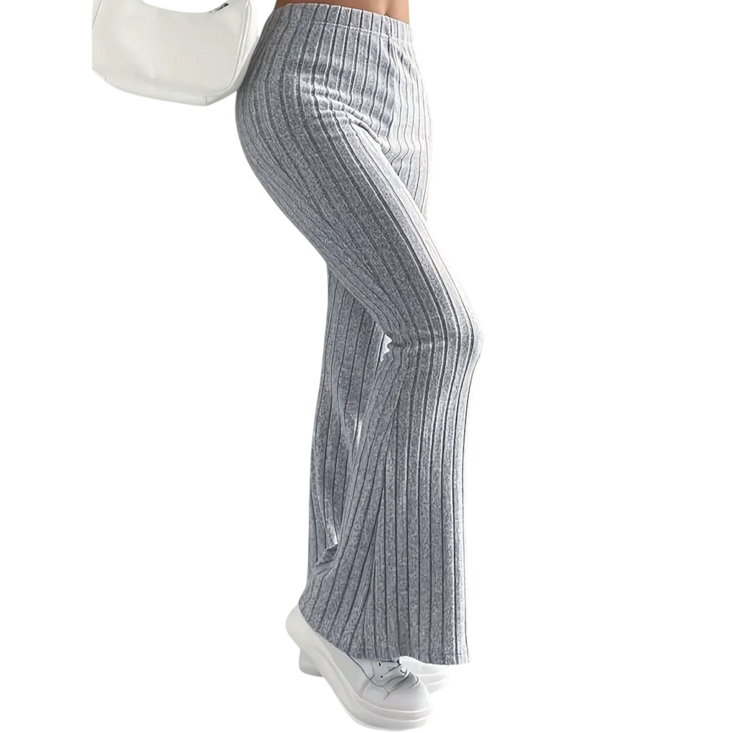 Stilværk™ | Pantaloni svasati con struttura fine