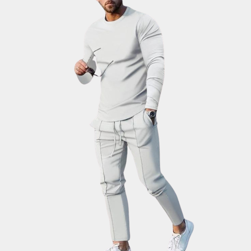 Stilværk™ |  Ensemble d'automne à deux pièces confortable pour hommes