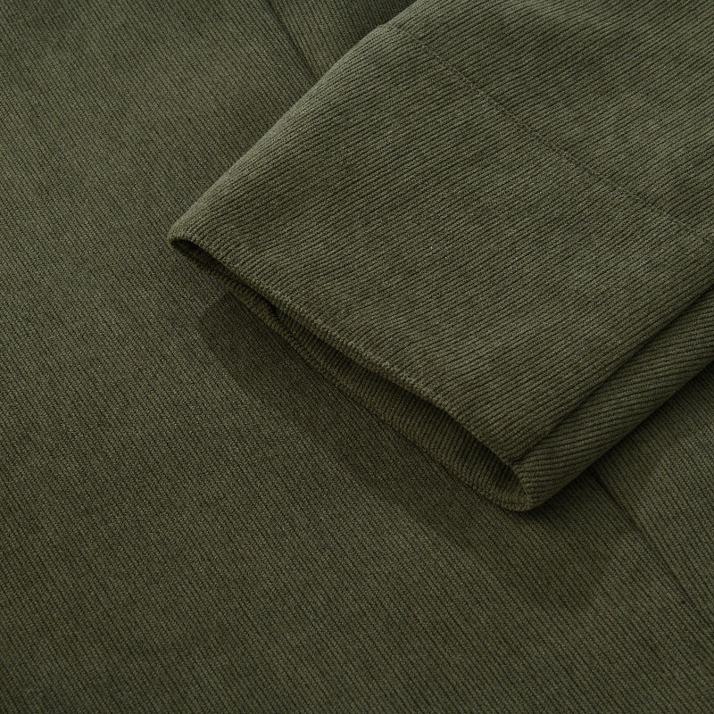 Stilværk™ | Veste en Velours Côtelé avec Col Mao