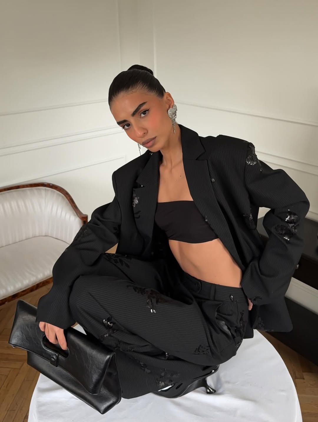 Stilværk™ | Ensemble blazer paillettes