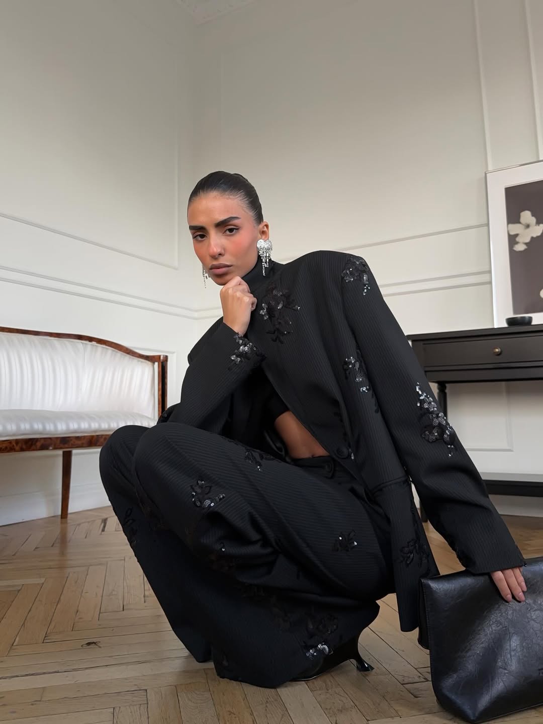 Stilværk™ | Ensemble blazer paillettes