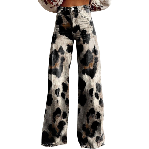 Stilværk™ | Jeans dichiarativi con motivo selvaggio