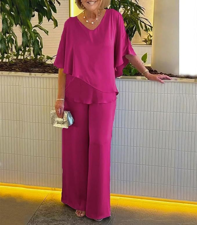 Stilværk™ | Ensemble Pantalon Large Sans Effort