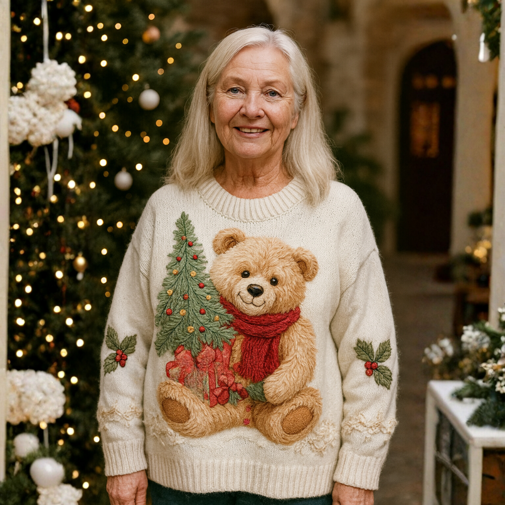 Stilværk™ | Pull de Noël aux détails festifs