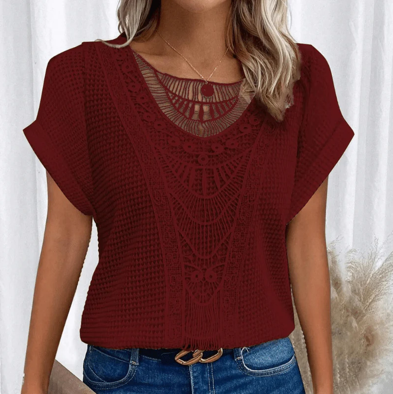 Stilværk™ | Blouse Luxueuse et aérienne