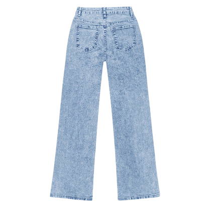 Stilværk™ | Jeans dritti larghi a gamba larga da donna