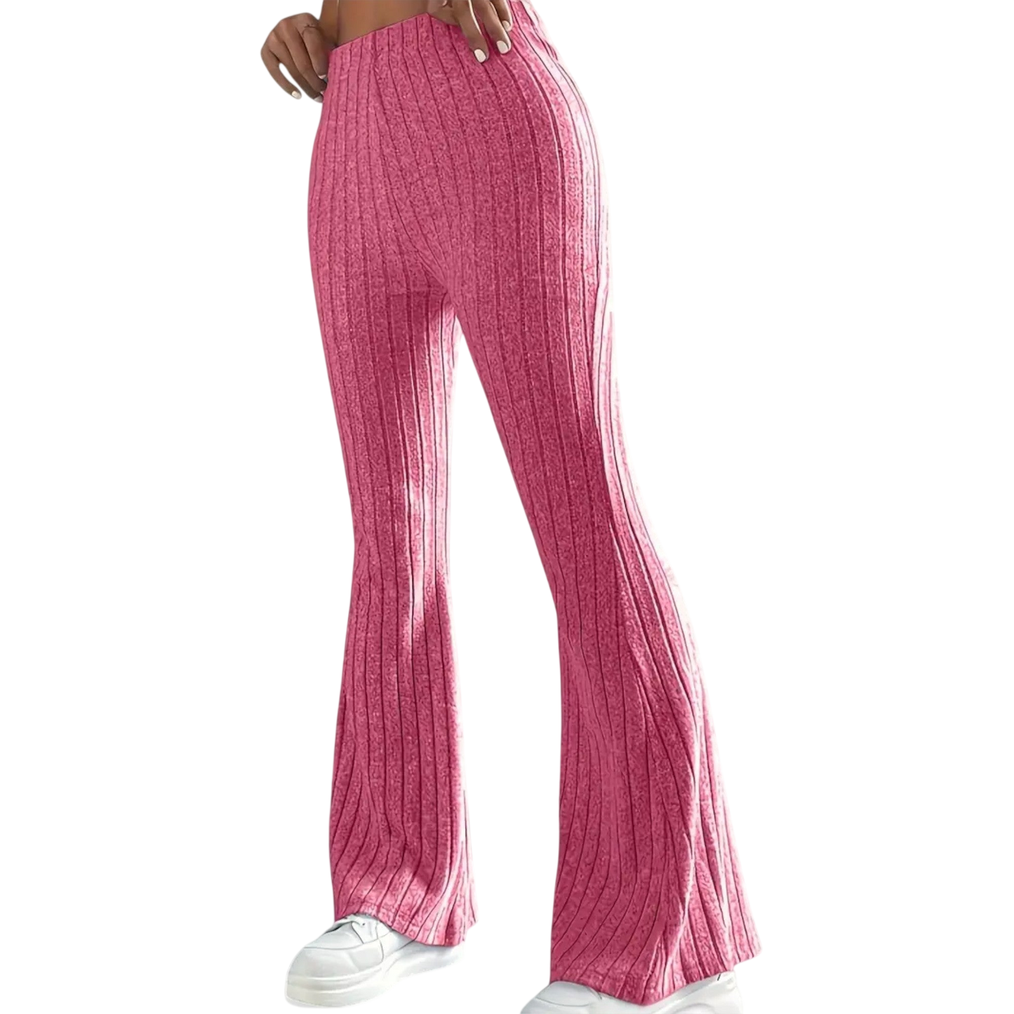 Stilværk™ | Pantaloni svasati con struttura fine