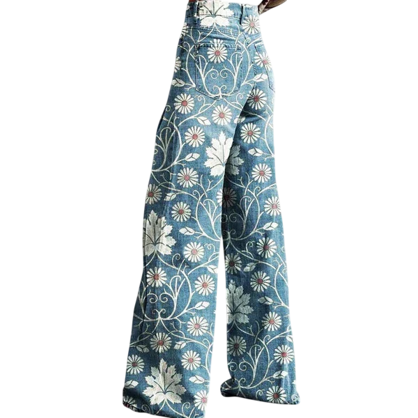 Stilværk™ | Jeans dichiarativi con motivo selvaggio