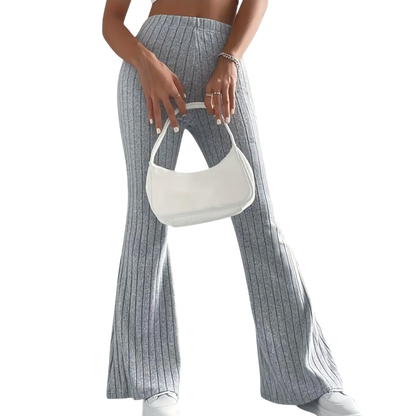 Stilværk™ | Pantaloni svasati con struttura fine