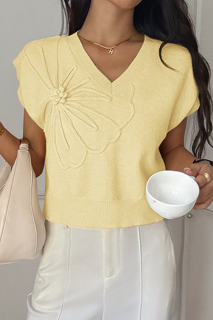 Stilværk™ | Gilet en tricot ample à col en V confortable