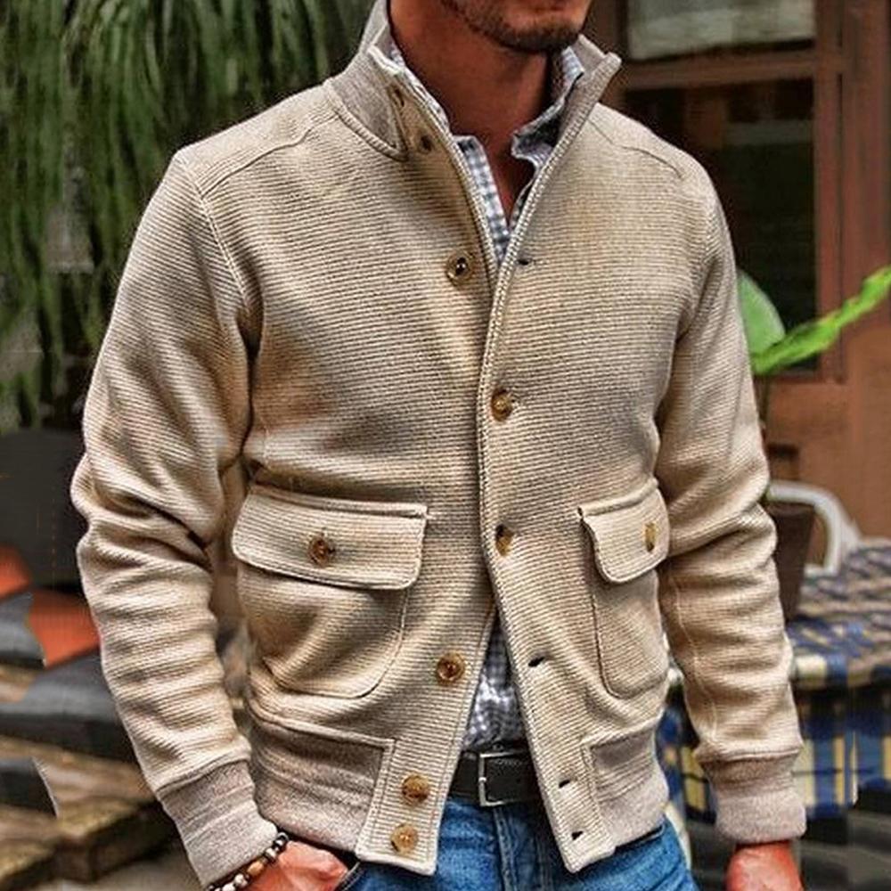 Stilværk™ | Veste à Col Montant Uni
