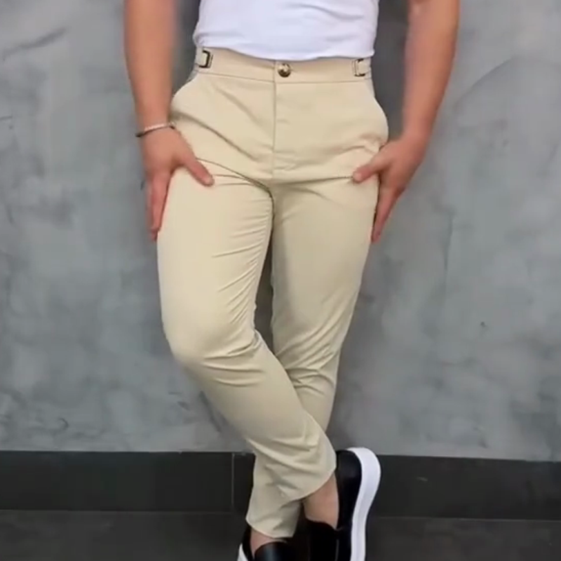 Stilværk™ | Pantalons Slim Fit en Stretch pour Homme
