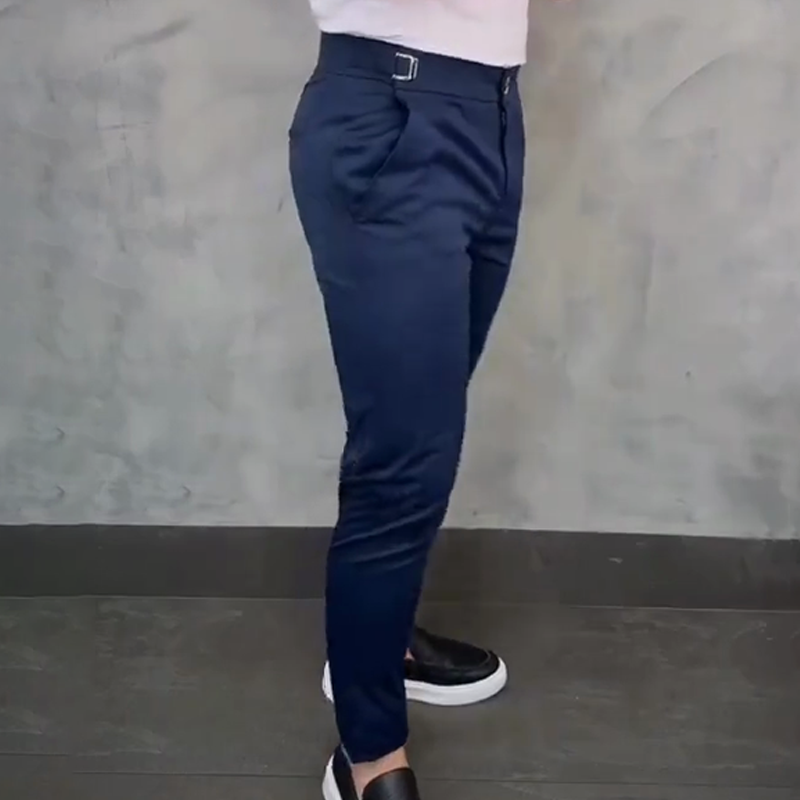 Stilværk™ | Pantalons Slim Fit en Stretch pour Homme