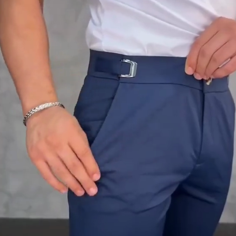 Stilværk™ | Pantalons Slim Fit en Stretch pour Homme