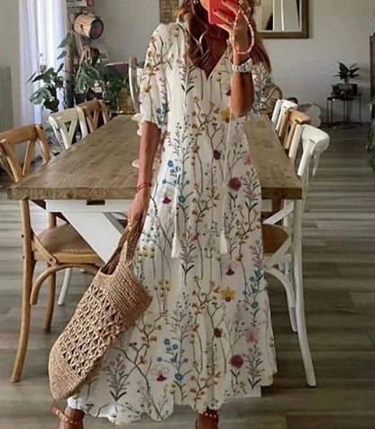 Stilværk™ | Robe Boho avec Couverture du Ventre
