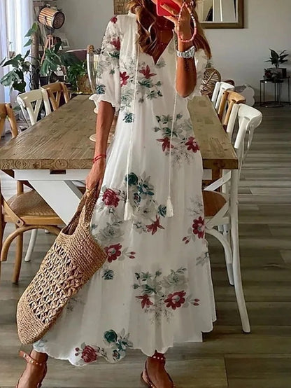 Stilværk™ | Robe Boho avec Couverture du Ventre